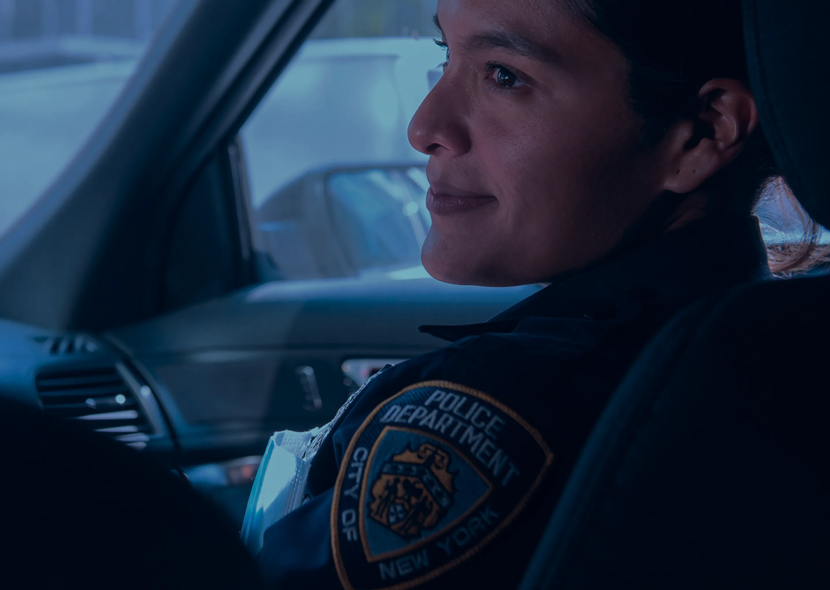 image of police woman