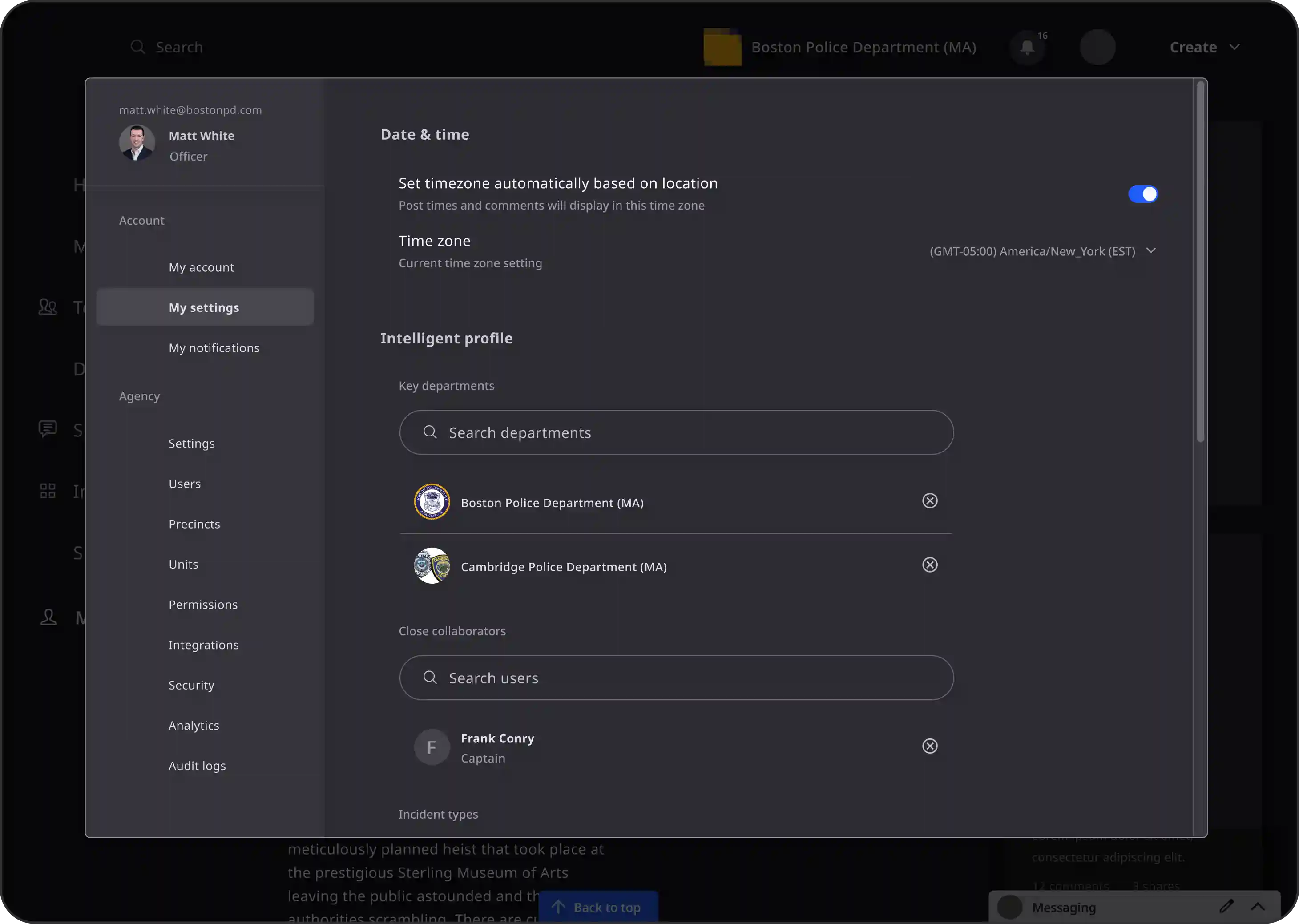 Image of the multitude insights app